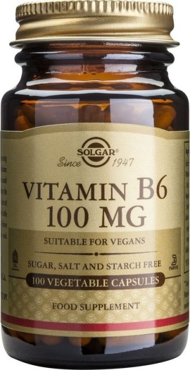 Solgar Vitamin B-6 100 mg 100 veg caps