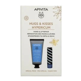 Apivita Hugs & Kisses Hypericum Hand Cream for Dry-Chapped Hands 50...