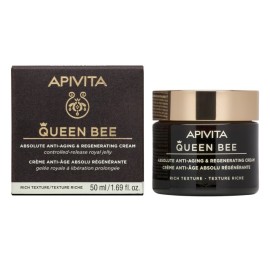 Apivita Queen Bee Absolute Antiaging & Regeneration Cream Rich Texture 50 ml