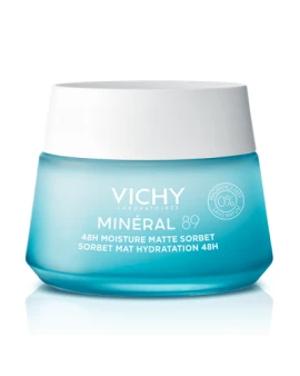Vichy Mineral 89 Κρέμα-Gel Ενυδάτωσης 48H για τη Λιπαρή Επιδερμίδα 50 ml
