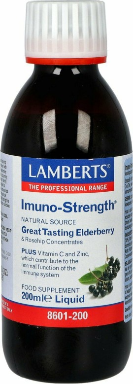 Lamberts Imuno Strength Συμπλήρωμα για την Ενίσχυση του Ανοσοποιητικού 200ml