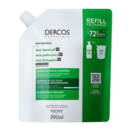 Vichy Dercos Anti-Dandruff DS Shampoo Dry Hair Refill 390 ml