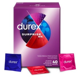 Durex Προφυλακτικά Surprise Με Ποικιλία 40τεμ