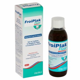 Froika Froiplak Fluor Mouthwash 250ml – Στοματικό Διάλυμα με Φθόριο...