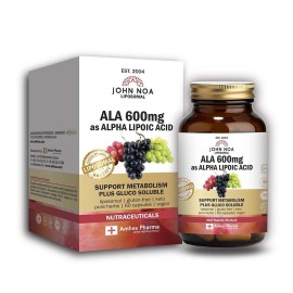John Noa ALA 600 mg as Alpha Lipoic Acid Λιποσωμιακό Συμπλήρωμα Δια...
