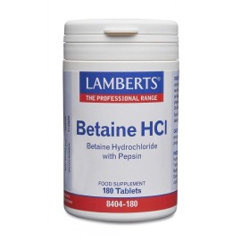 Lamberts Betaine HCL Pepsin 180 tabs