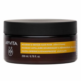 Apivita Hair Care Nourish & Repair Hair Mask olive & honey 200 ml