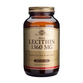 Solgar Soya Lecithin 1360 mg 100 softgels