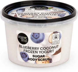 Organic Shop Sugar Blueberry Coconut Frozen Yogurt Body Scrub 250ml