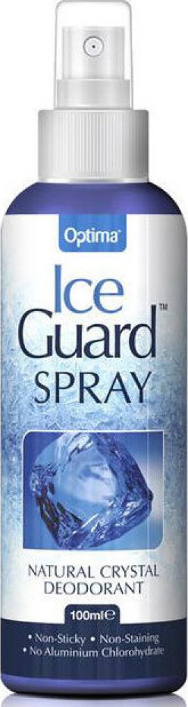 Optima Ice Guard Natural Crystal Deodorant Spray 100 ml