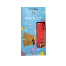 Apivita Promo Bee Sun Safe Hydra Sun Kids Lotion SPF50 Puzzles & Colored Pencils, 200ml