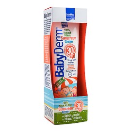 Intermed Babyderm Sunscreen Cream 100% Natural Filters SPF30 300 ml