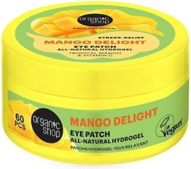 Organic Shop Mango Stress-Relief Eye Patch 60 Τεμάχια