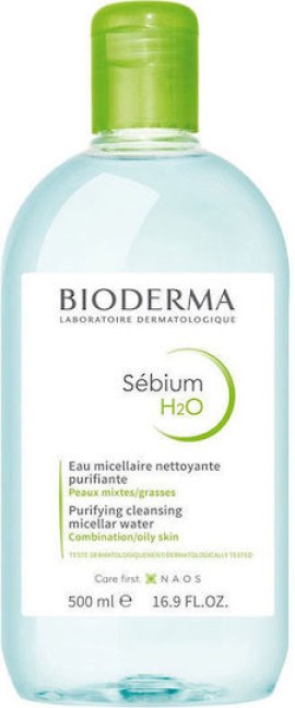 Bioderma Sebium H2O Micellar για Καθαρισμό, 500ml