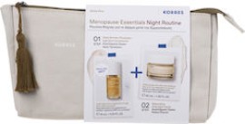 Korres White Pine Λευκή Πεύκη Menopause Essentials Night Routine