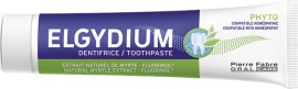 Elgydium Toothpaste Phyto, Anti-Plaque Toothpaste, Compatible with Homeopathy 75ml