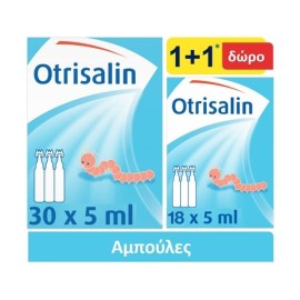 Otrisalin ampoules 30 x 5 ml & 18 x 5 ml Free