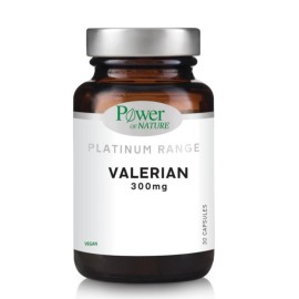 Power of Nature Platinum Range Valerian 300 mg Εκχύλισμα Ρίζας Βαλεριάνας 30 κάψουλες