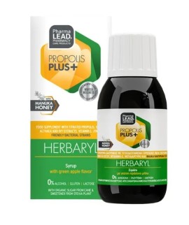 PharmaLead Propolis Plus Herbaryl Syrup Σιρόπι με Γεύση Πράσινο Μήλ... PharmaLead Propolis Plus Herbaryl Syrup Σιρόπι με Γεύση Πράσινο Μήλ...
