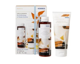 Korres An Anthology Of Greek Scents Βανίλια-Κανέλα Αφρόλουτρο 250 m...