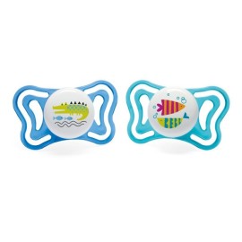 Chicco Pacifier Physio Light Silicone 16-36M 2pcs