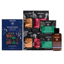 Apivita Bee Party-Ready Exfoliation & Radiance Set Απολέπιση και Λάμψη