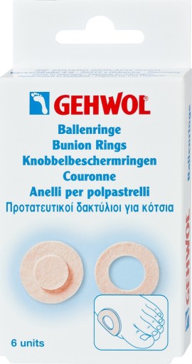 Gehwol Bunion Ring Round 6 pads