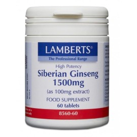 Lamberts Siberian Ginseng 1500 mg 60 tabs