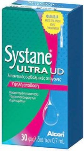 Alcon Systane Ultra Οφθαλμικές Σταγόνες για Ξηροφθαλμία 30x0.7ml