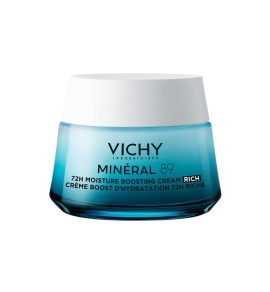 Vichy Mineral 89 72h Moisture Boosting Rich Cream Κρέμα Ενυδάτωσης Πλούσιας Υφής 50ml
