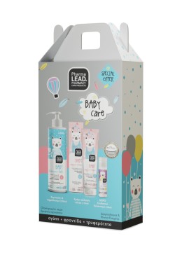 PharmaLead Baby Care Set Shampoo+Bath 500 ml + Nappy Cream 150 ml + Gift Baby Milk Cream 20 ml