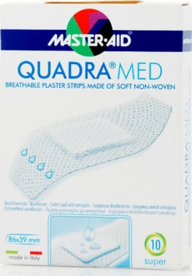Master Aid Quadra Med 10 Strip Super