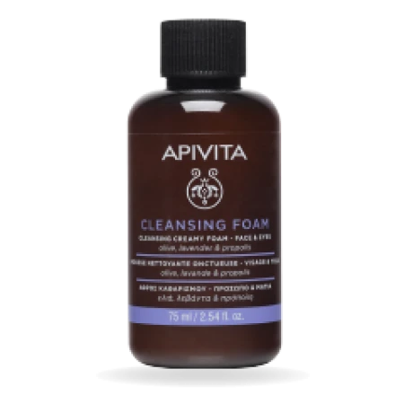 mini APIVITA CLEANSING FOAM ΛΕΒΑΝΤΑ ΠΡΟΠΟΛΗ 75 ML