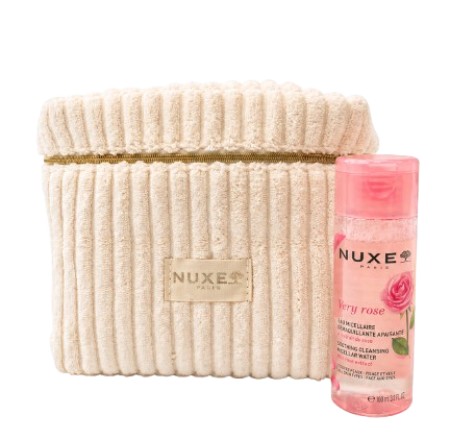 MINI NUXE ΒΕΛΟΥΔΙΝΟ ΤΣΑΝΤΑΚΙ + MICELLAR WATER 100ML MINI NUXE ΒΕΛΟΥΔΙΝΟ ΤΣΑΝΤΑΚΙ + MICELLAR WATER 100ML