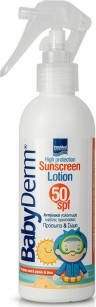 Intermed Babyderm Sunscreen Lotion spray SPF50 200 ml Intermed Babyderm Sunscreen Lotion spray SPF50 200 ml