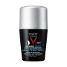 Vichy Homme Invisible Resist Deodorant Roll-On 72h, 50ml Vichy Homme Invisible Resist Deodorant Roll-On 72h, 50ml