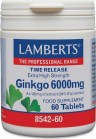 Lamberts Ginkgo 6000mg 60 ταμπλέτες