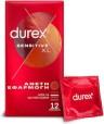 Durex Sensitive XL Λεπτά Προφυλακτικά με Άνετη Εφαρμογή 12 τμχ Durex Sensitive XL Λεπτά Προφυλακτικά με Άνετη Εφαρμογή 12 τμχ