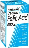 Health Aid Folic Acid 400 µg Vegan 90 tabs Health Aid Folic Acid 400 µg Vegan 90 tabs