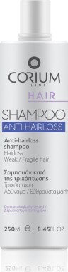 Corium Hair Shampoo Anti-Hair Loss, Σαμπουάν Κατά της Τριχόπτωσης 2... Corium Hair Shampoo Anti-Hair Loss, Σαμπουάν Κατά της Τριχόπτωσης 2...