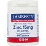 Lamberts Zinc Citrate 15 mg 90 tabs Lamberts Zinc Citrate 15 mg 90 tabs