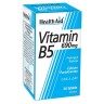 Health Aid Vitamin B5 690 mg Παντοθενικό Οξύ Βραδείας Αποδέσμευσης ... Health Aid Vitamin B5 690 mg Παντοθενικό Οξύ Βραδείας Αποδέσμευσης ...