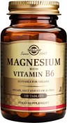 Solgar Magnesium with vitamin B6 100 tabs Solgar Magnesium with vitamin B6 100 tabs