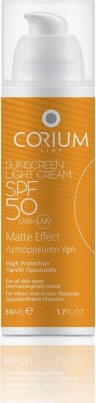 Corium Line Sunscreen Light Cream Matte Effect Αντηλιακή Κρέμα Προσ... Corium Line Sunscreen Light Cream Matte Effect Αντηλιακή Κρέμα Προσ...